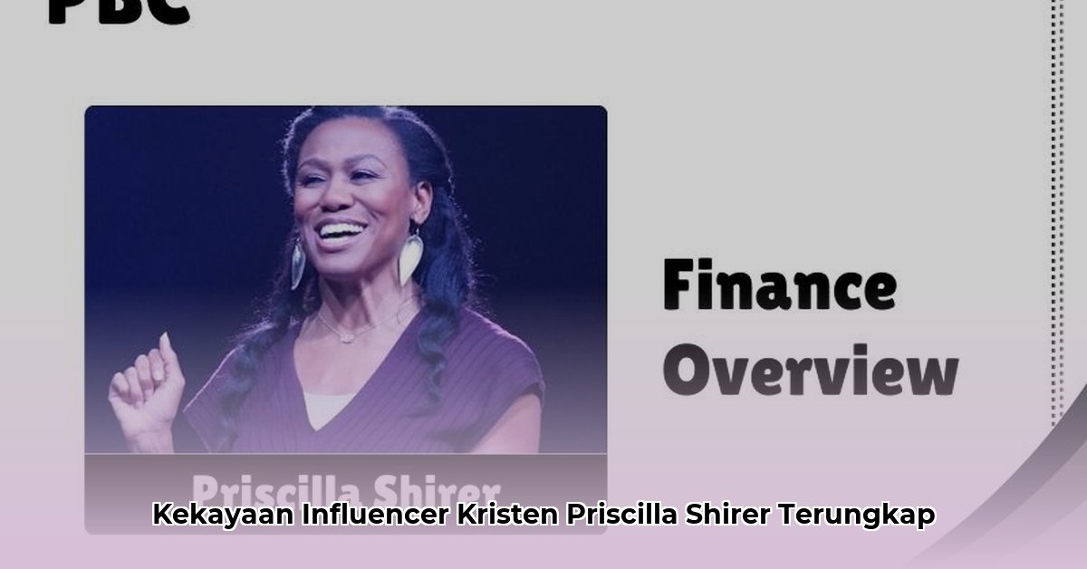 priscilla shirer net worth